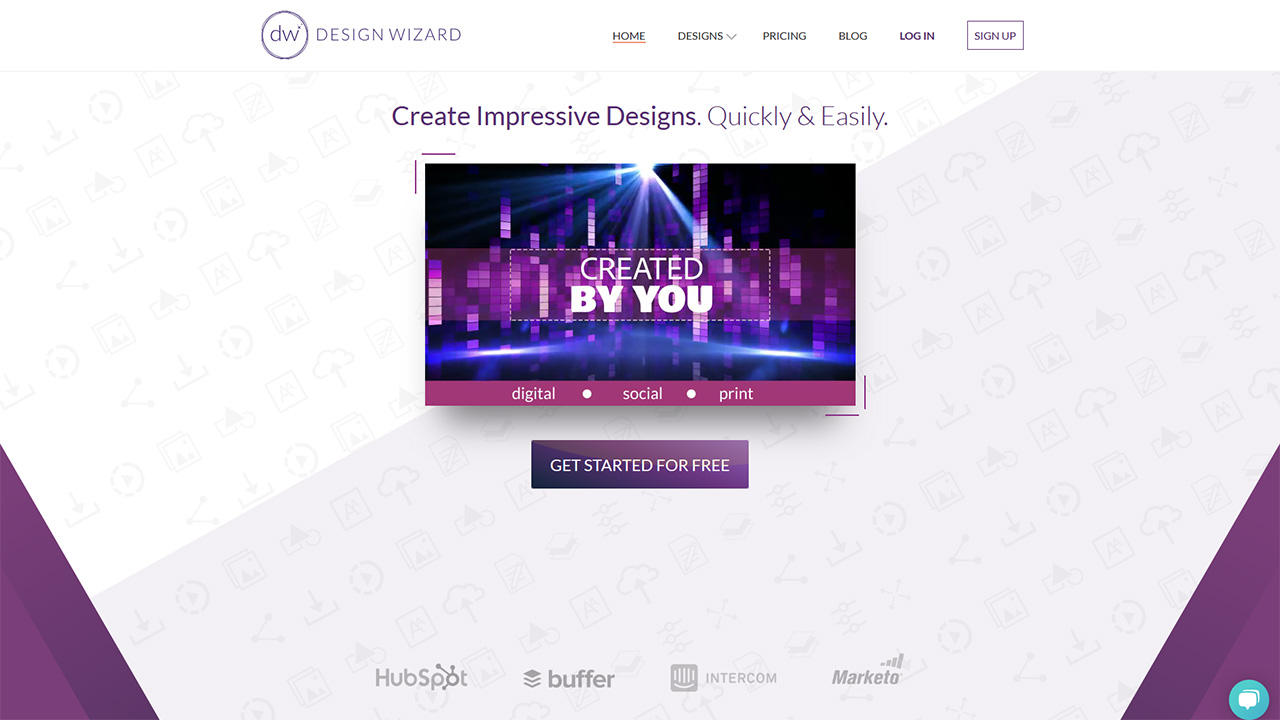 Design Wizard Online graphic design tool for images and videos