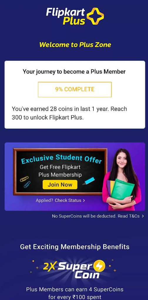 flipkart ecommerce free membership