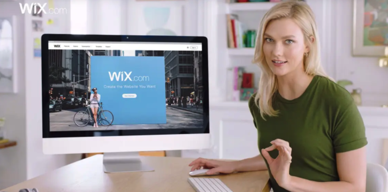 Wix social proof —Celebrity endorsement