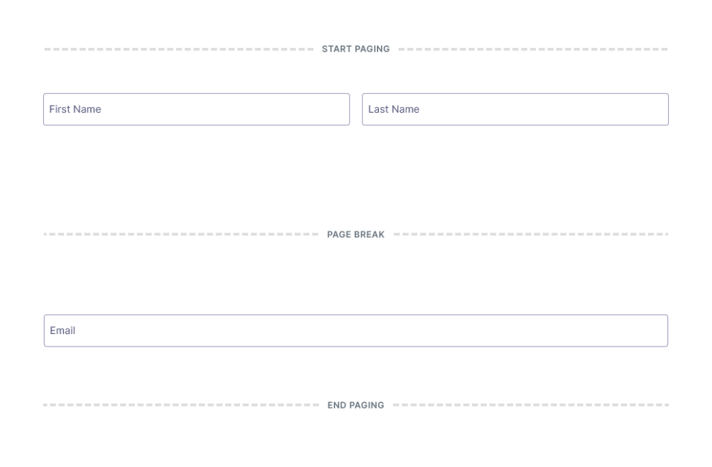 multi page form example