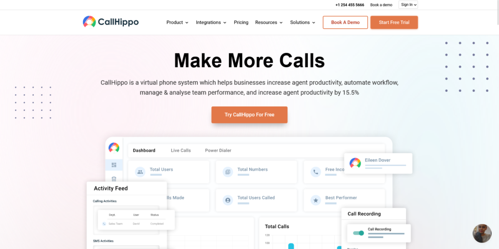 Virtual Phone System For All Businesses CallHippo