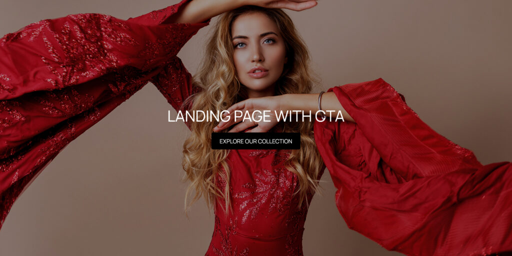 Landing Page with CTA